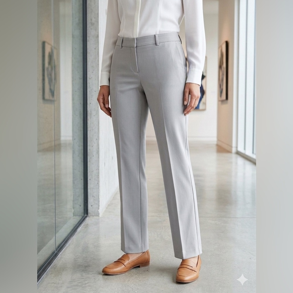 NWT Apt. 9 Torie Modern Fit Dress Pants - Size 14 - Taupe Gray